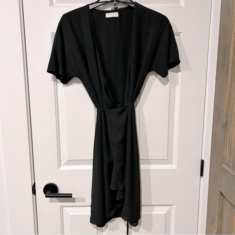 Aritzia Babaton wrap dress